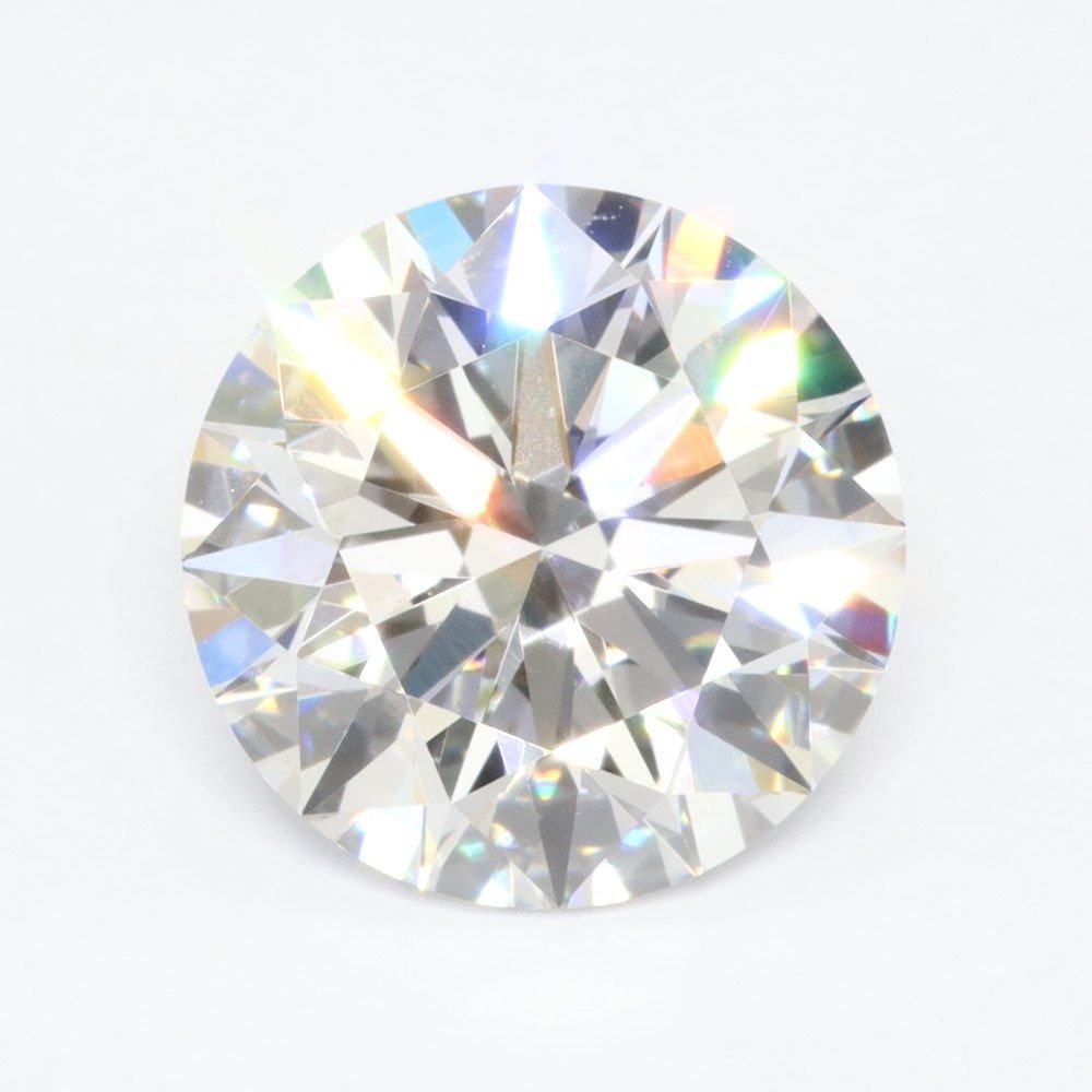 3.22ct E VS1 Rare Carat Ideal Cut Round Lab Grown Diamond