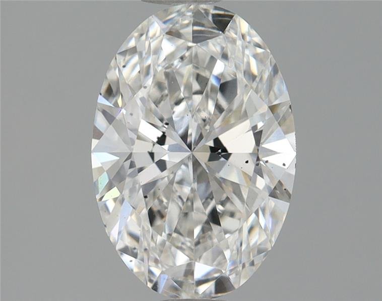 1.11ct F SI1 Rare Carat Ideal Cut Oval Lab Grown Diamond