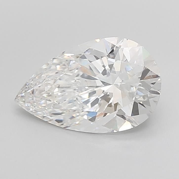 4.00ct E VS2 Rare Carat Ideal Cut Pear Lab Grown Diamond