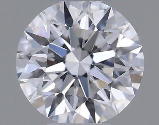 0.21ct D VS2 Rare Carat Ideal Cut Round Diamond