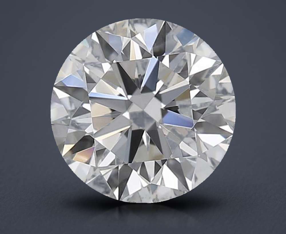 0.61 Carat Round Natural Diamond