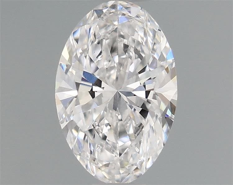 0.56ct D VS1 Rare Carat Ideal Cut Oval Lab Grown Diamond