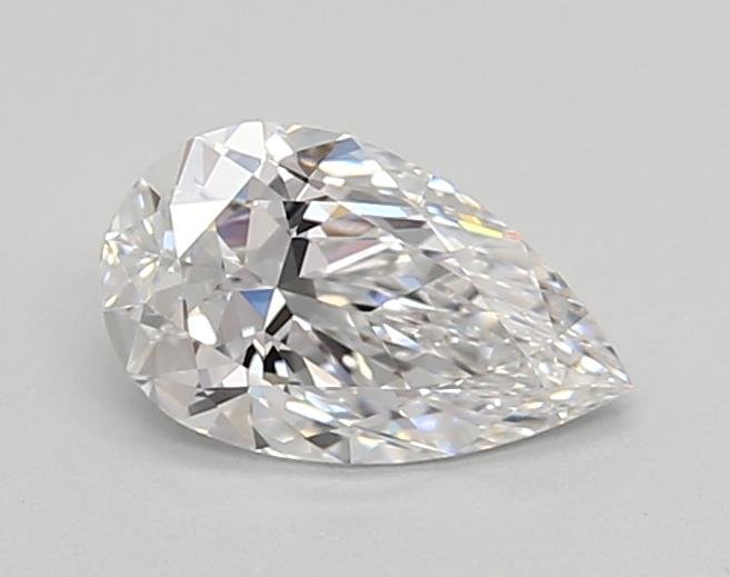 0.66ct D VVS2 Rare Carat Ideal Cut Pear Lab Grown Diamond