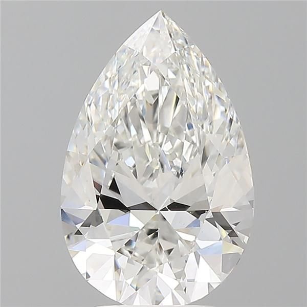 3.53 Carat Pear Lab Diamond