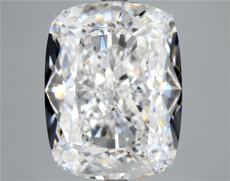 9.03ct E SI2 Rare Carat Ideal Cut Cushion Diamond