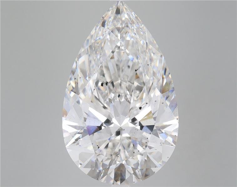 10.94ct F SI1 Rare Carat Ideal Cut Pear Lab Grown Diamond