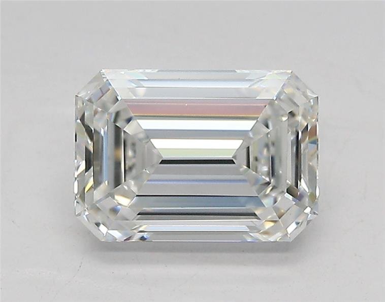 1.51ct E VS1 Rare Carat Ideal Cut Emerald Lab Grown Diamond