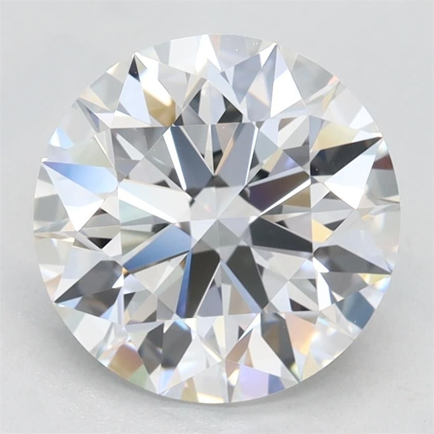 2.55ct D VVS1 Rare Carat Ideal Cut Round Lab Grown Diamond