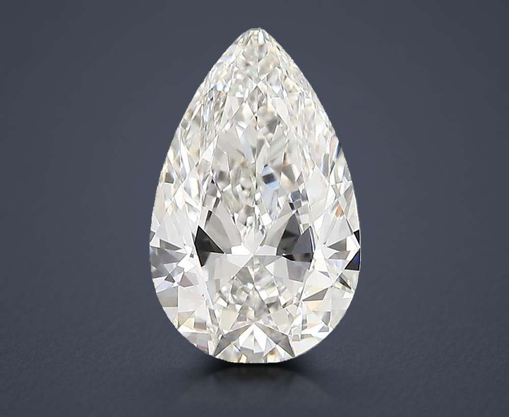 2.44 Carat Pear Lab Diamond
