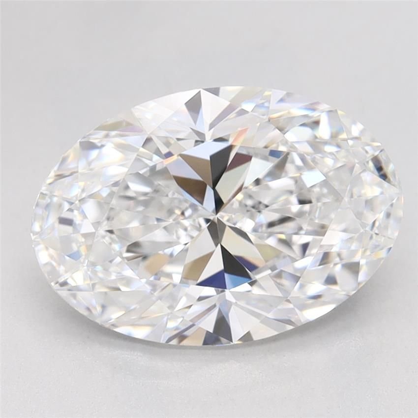 2.62ct D VVS1 Rare Carat Ideal Cut Oval Lab Grown Diamond