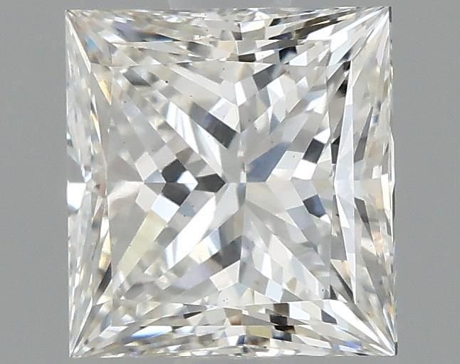 1.28ct F VS1 Rare Carat Ideal Cut Princess Lab Grown Diamond