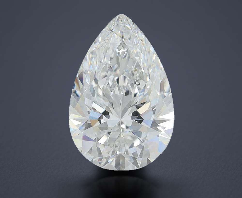 4.11 Carat Pear Lab Diamond