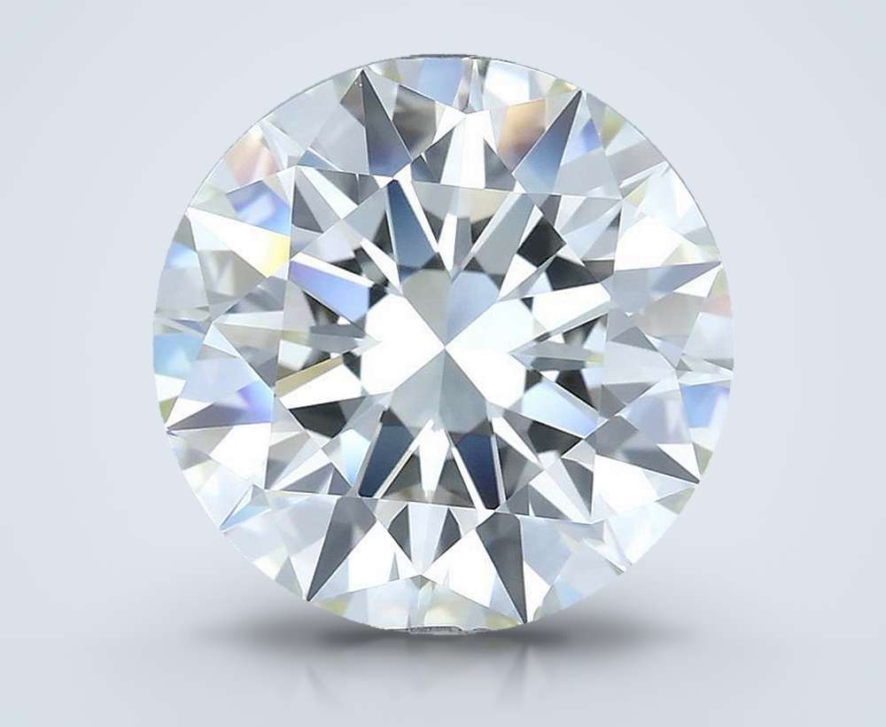 3.00 Carat Round Natural Diamond