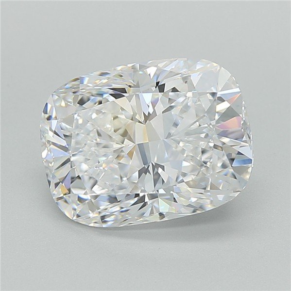 3.55ct D VS1 Rare Carat Ideal Cut Cushion Lab Grown Diamond