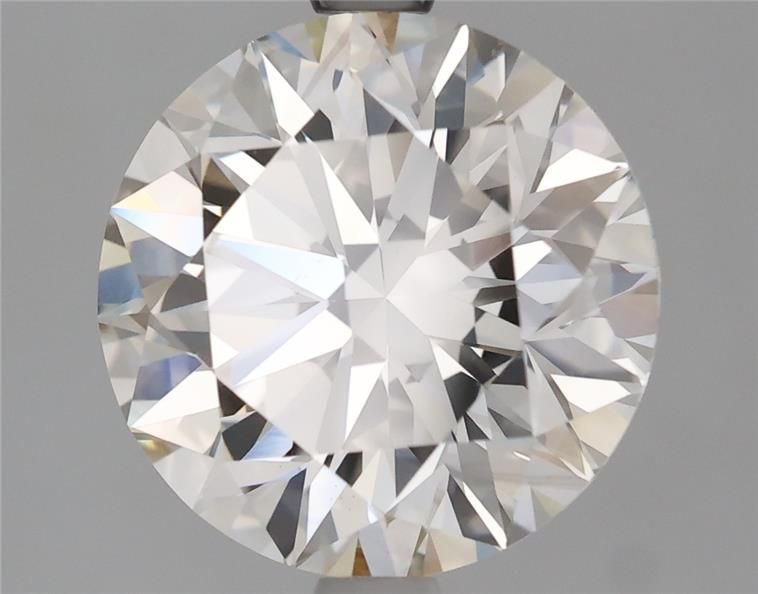 3.06ct H VS2 Excellent Cut Round Lab Grown Diamond