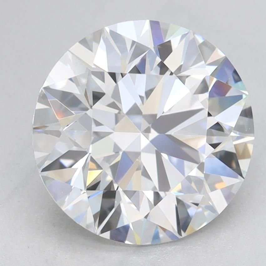 2.35ct D VVS1 Rare Carat Ideal Cut Round Lab Grown Diamond