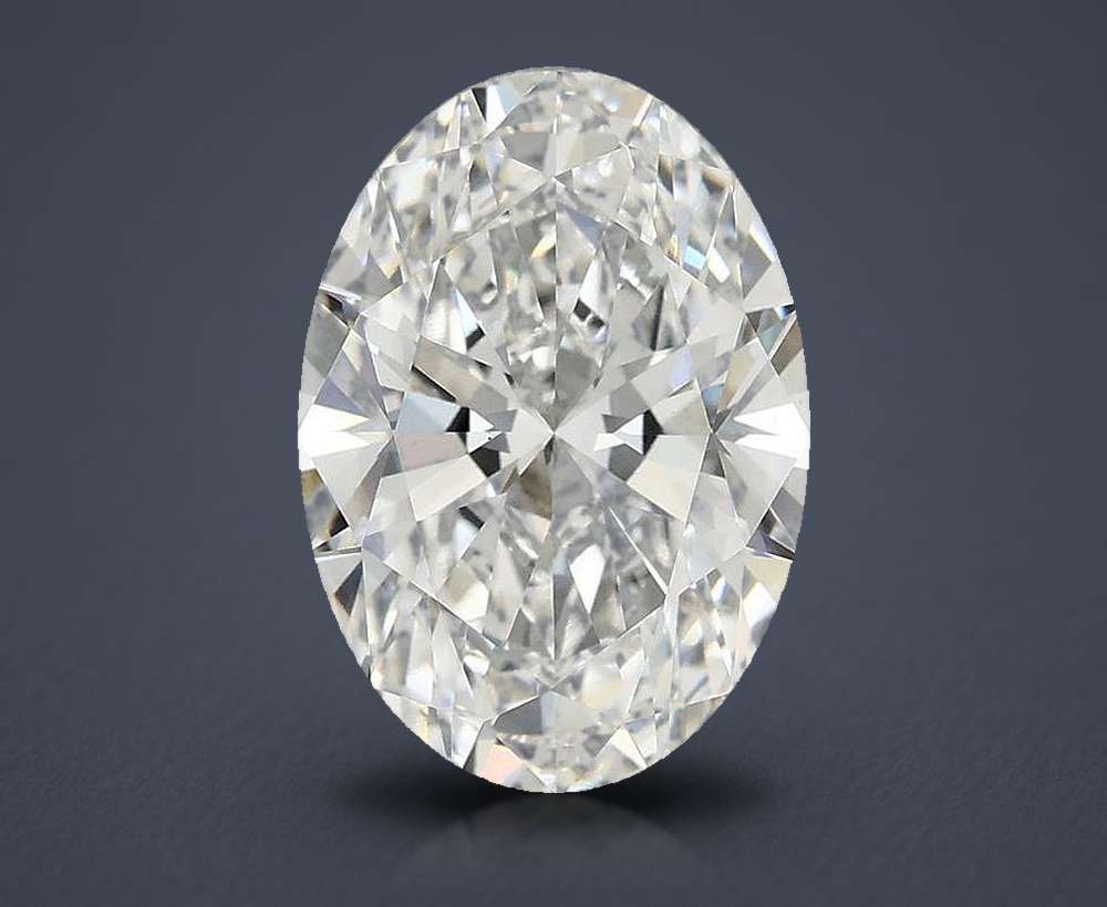 4.10 Carat Oval Lab Diamond