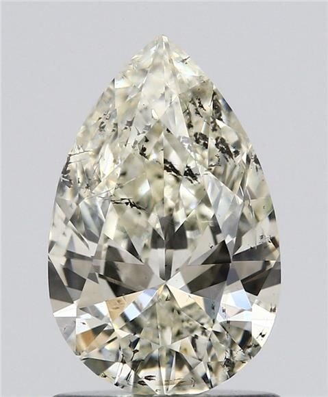 1.03ct J SI2 Rare Carat Ideal Cut Pear Diamond