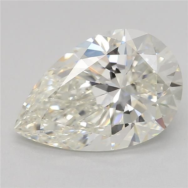 2.03ct H VVS2 Rare Carat Ideal Cut Pear Lab Grown Diamond