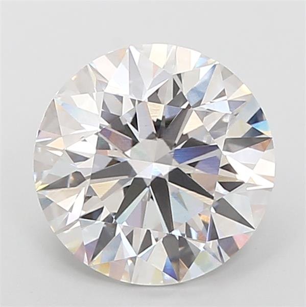 5.76ct E VVS2 Rare Carat Ideal Cut Round Lab Grown Diamond