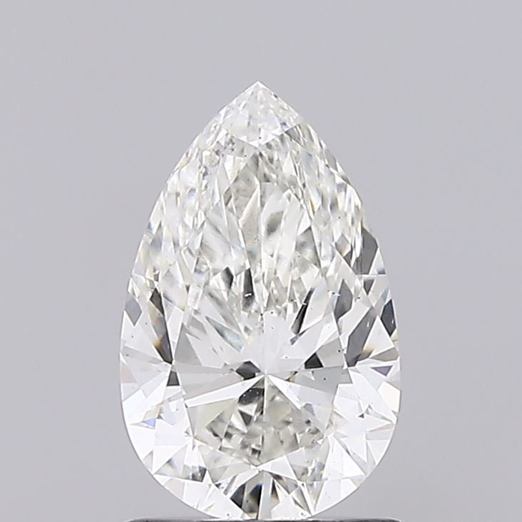 1.08ct G SI1 Rare Carat Ideal Cut Pear Lab Grown Diamond