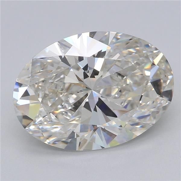 3.09ct G VS1 Rare Carat Ideal Cut Oval Lab Grown Diamond