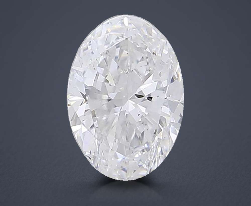 0.56 Carat Oval Lab Diamond