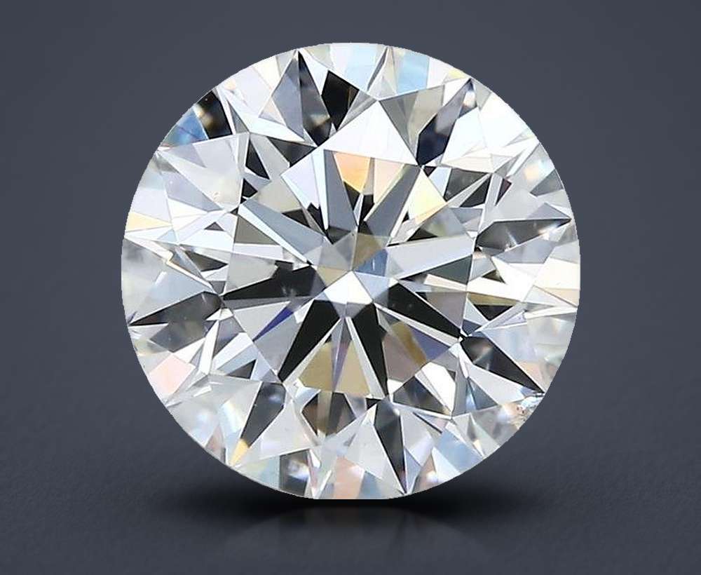 3.09 Carat Round Natural Diamond