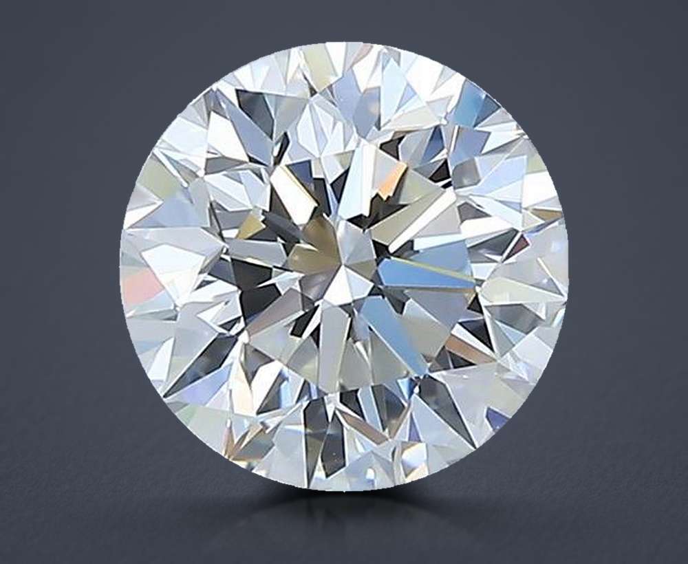 1.51 Carat Round Natural Diamond