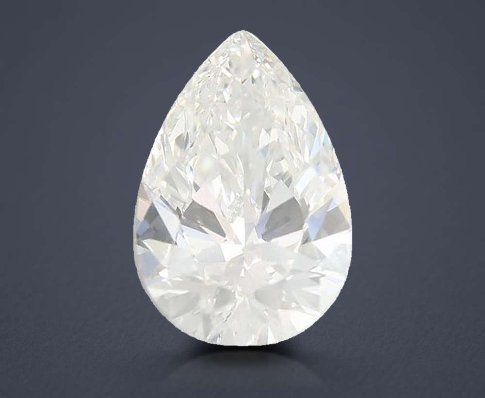 3.02 Carat Pear Lab Diamond