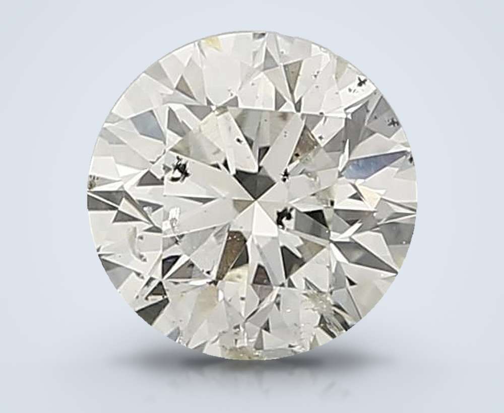 0.90 Carat Round Natural Diamond