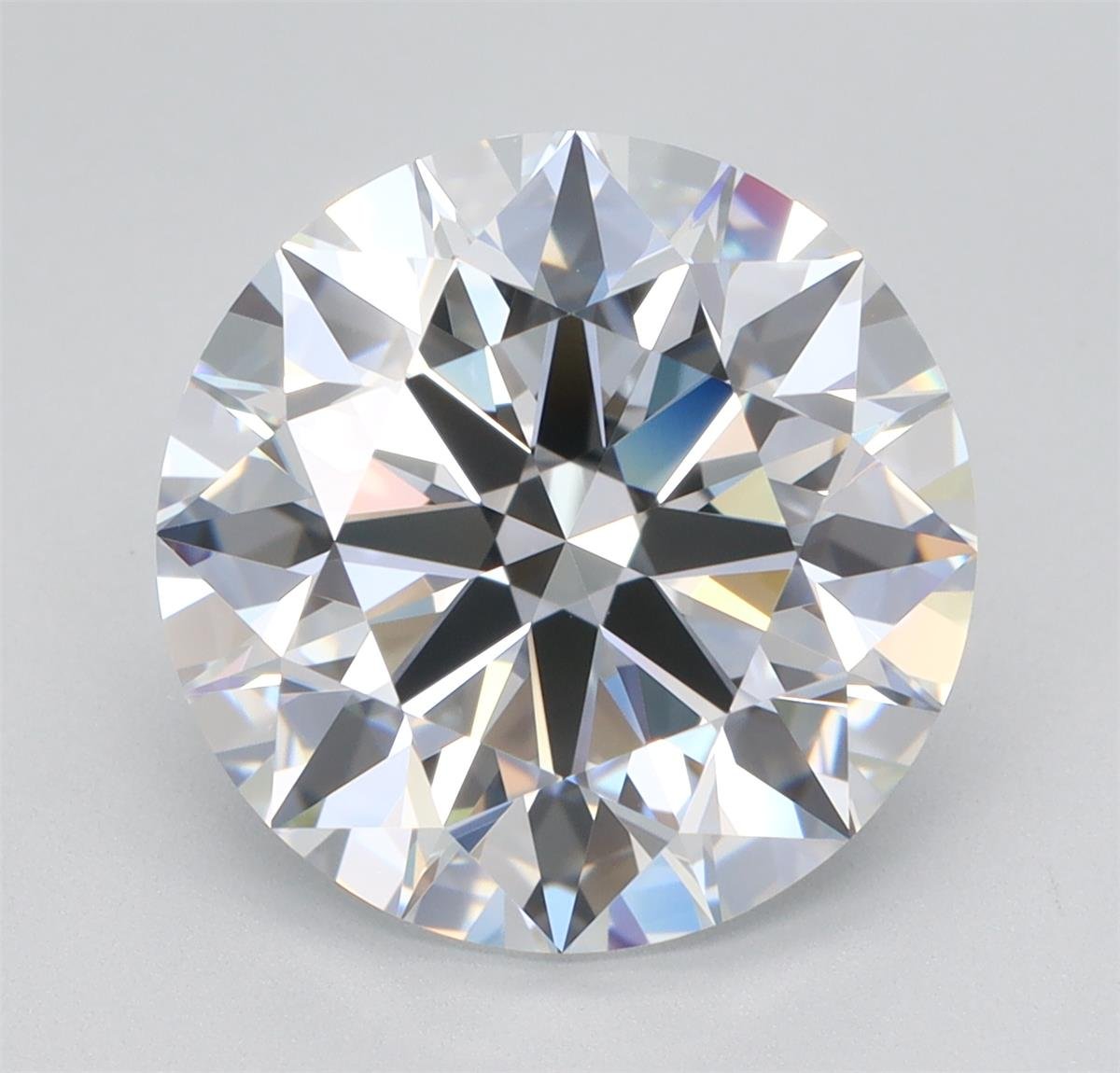 4.63ct D VVS1 Rare Carat Ideal Cut Round Lab Grown Diamond