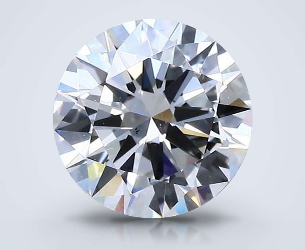 1.52 Carat Round Natural Diamond