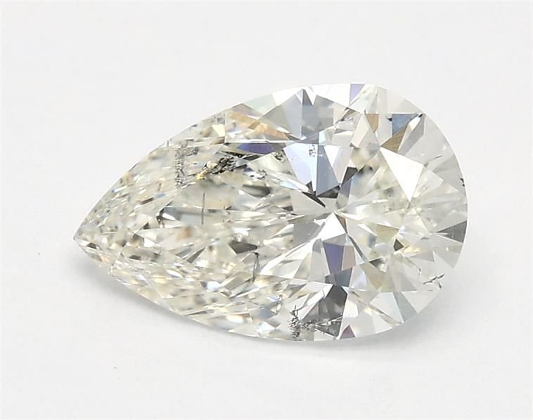 1.00ct H SI2 Rare Carat Ideal Cut Pear Lab Grown Diamond