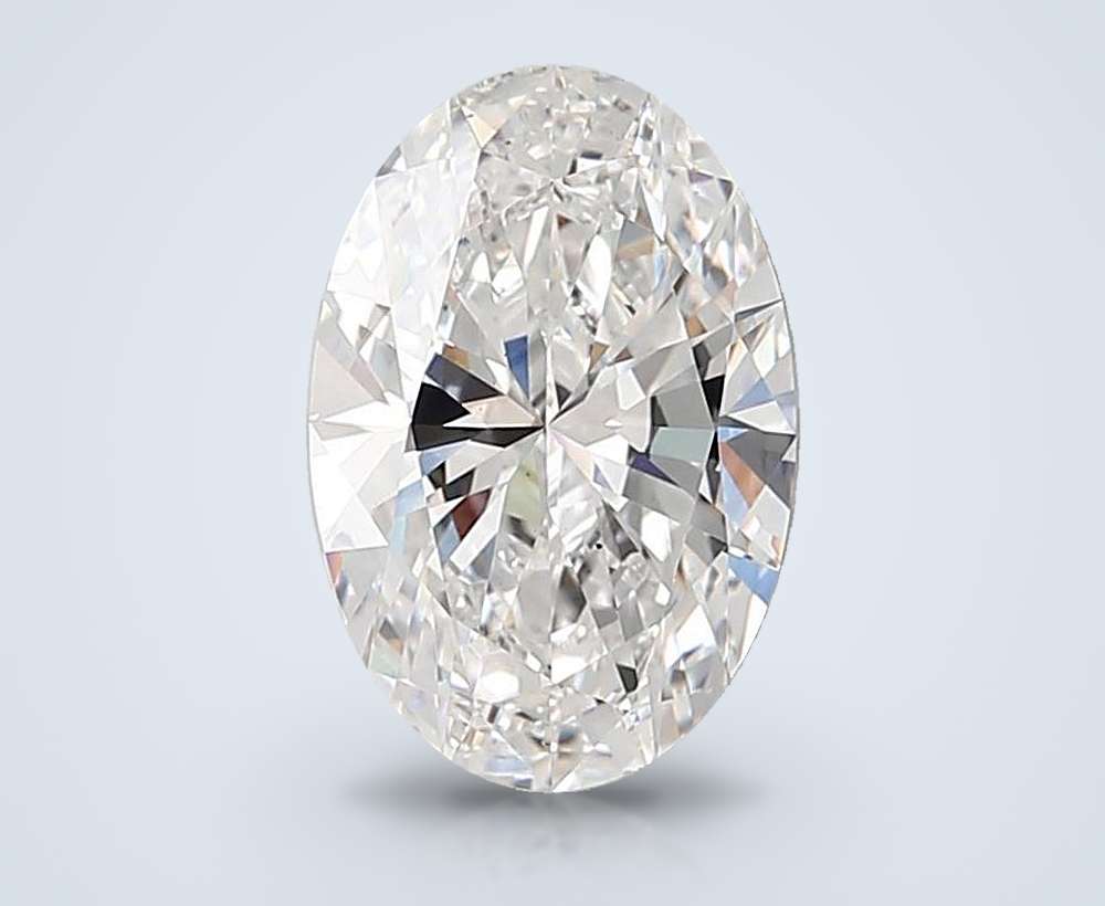 3.50 Carat Oval Lab Diamond