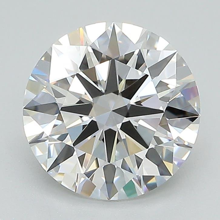 2.08ct D VVS1 Rare Carat Ideal Cut Round Lab Grown Diamond