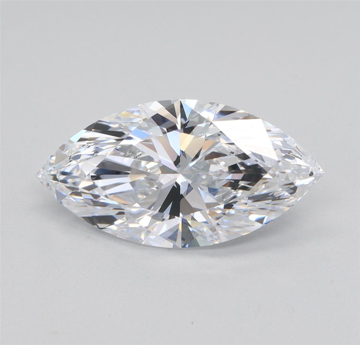 2.10ct E VVS1 Rare Carat Ideal Cut Marquise Lab Grown Diamond