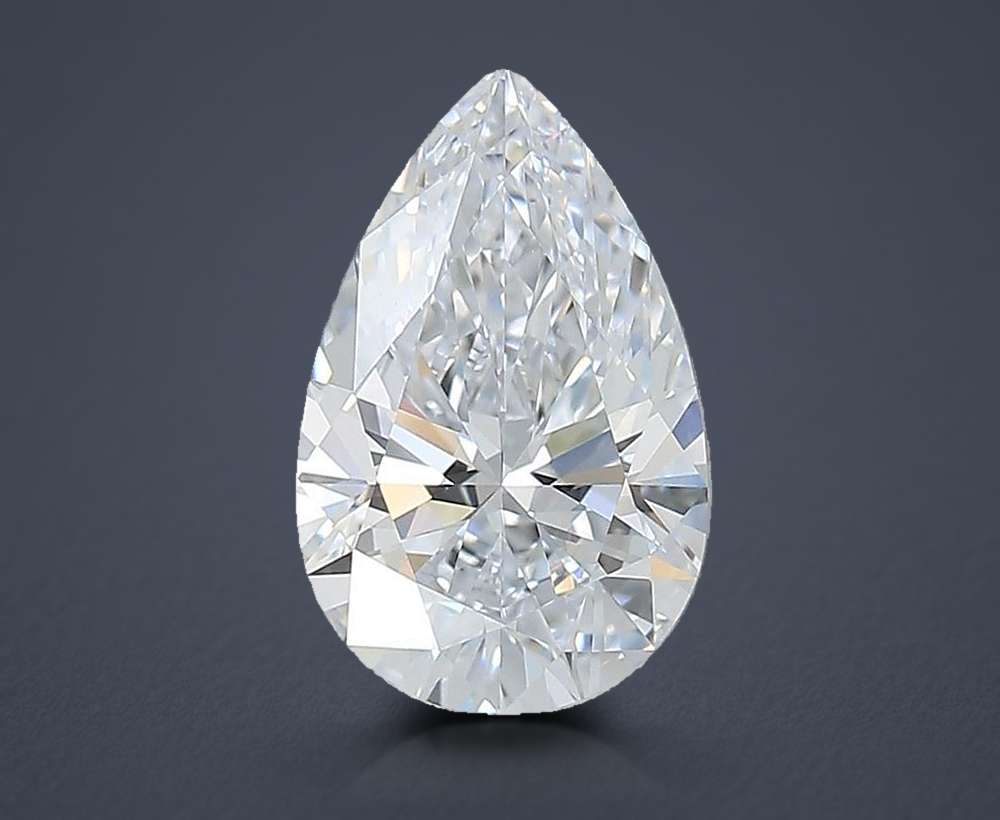 1.76 Carat Pear Lab Diamond