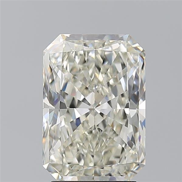 3.01ct K VS2 Rare Carat Ideal Cut Radiant Diamond