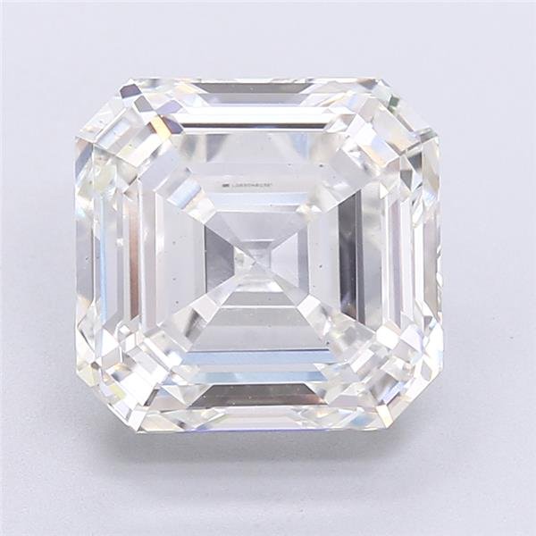 7.03ct G VS1 Rare Carat Ideal Cut Asscher Lab Grown Diamond