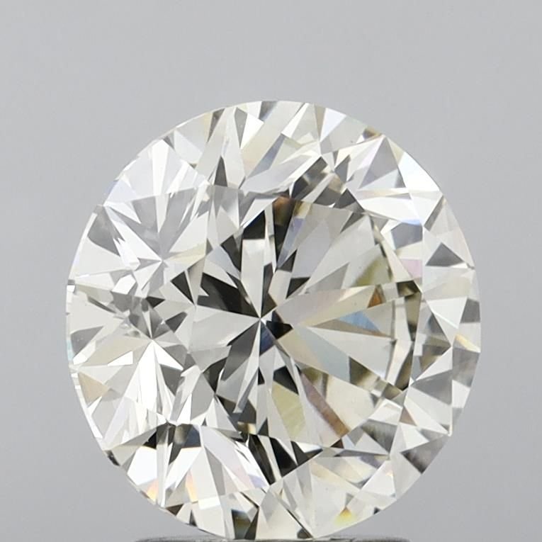 4.03ct J VS1 Very Good Cut Round Lab Grown Diamond