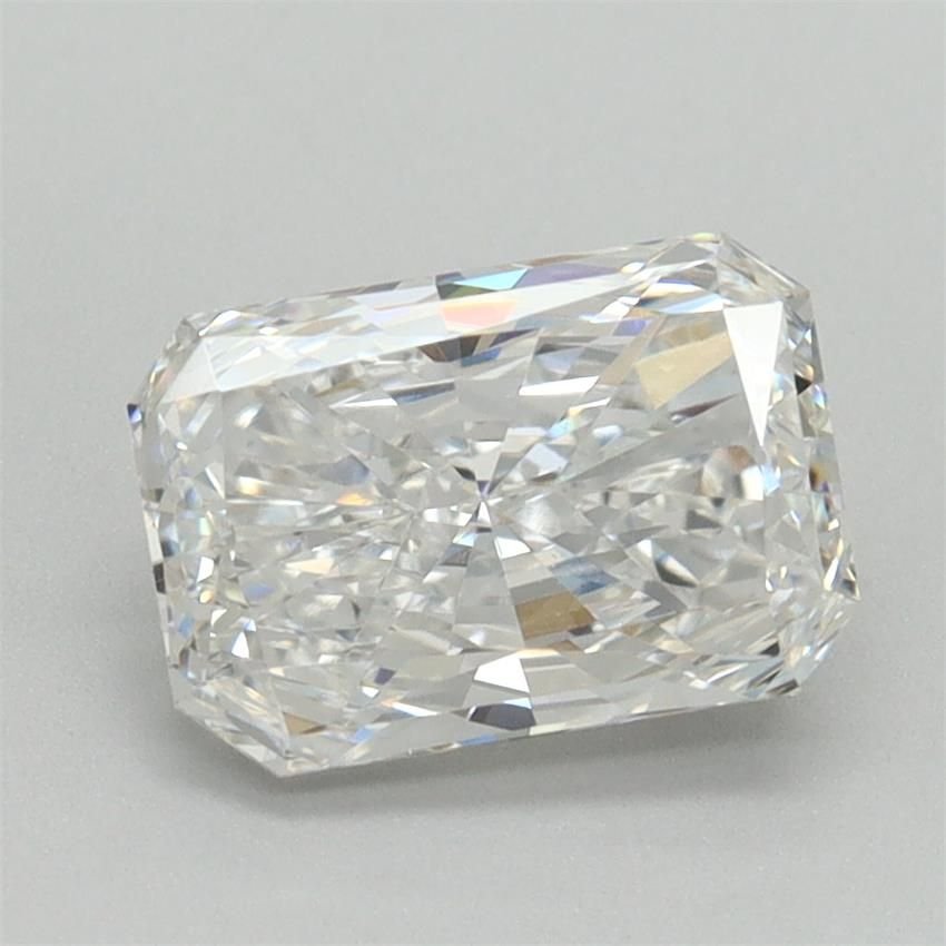 1.63ct E VVS2 Rare Carat Ideal Cut Radiant Lab Grown Diamond