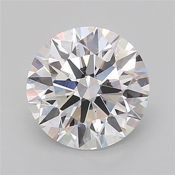 2.52ct D VS2 Rare Carat Ideal Cut Round Lab Grown Diamond
