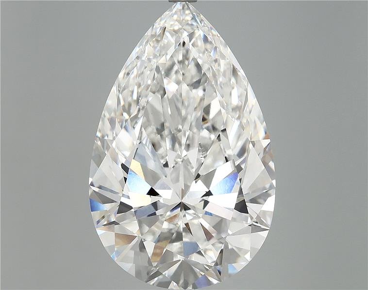 10.33ct F VVS2 Rare Carat Ideal Cut Pear Lab Grown Diamond