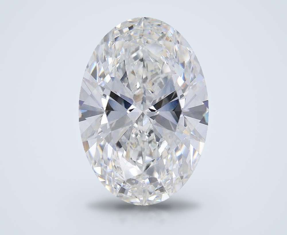 7.95 Carat Oval Lab Diamond