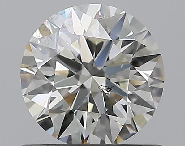 0.72ct K SI2 Rare Carat Ideal Cut Round Diamond