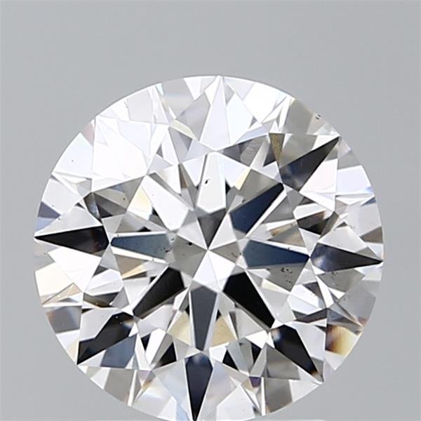 2.55ct E SI1 Rare Carat Ideal Cut Round Lab Grown Diamond