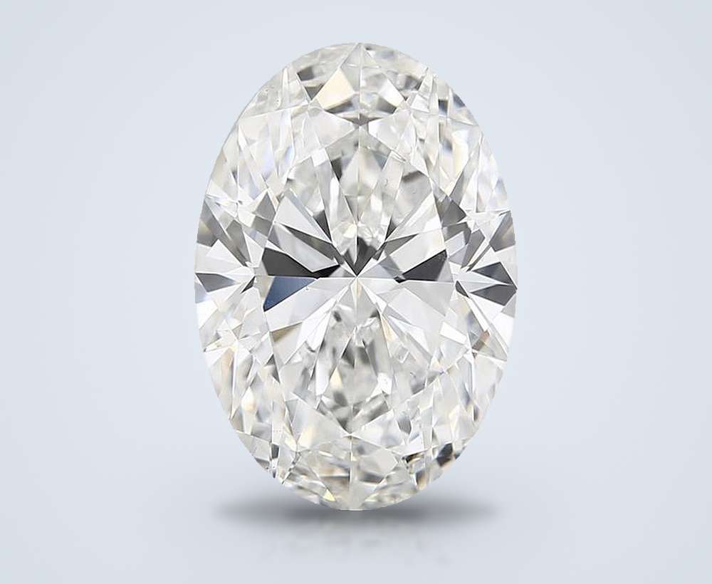 8.71 Carat Oval Lab Diamond