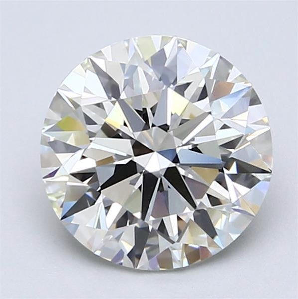 2.30ct J IF Rare Carat Ideal Cut Round Diamond