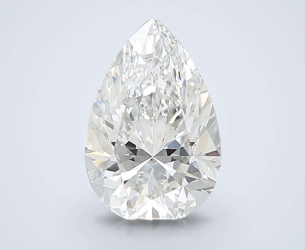 1.66 Carat Pear Lab Diamond